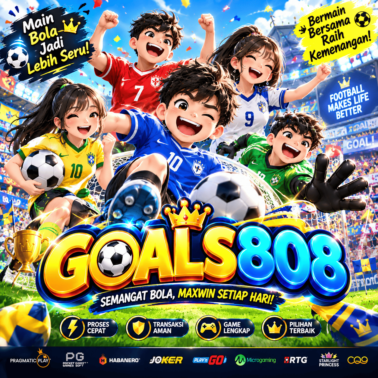 Banner GOALS808 Cyber Blue